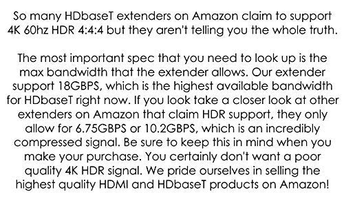 8x16 HDR 18GBPS HDbaseT 4K HDMI Matrix SWITCHER 8 PoC Receivers HDMI 2.0a 2.0 CAT6 CAT5e HDMI HDCP2.2 Routing SPDIF Audio CONTROL4 Savant Home Automation