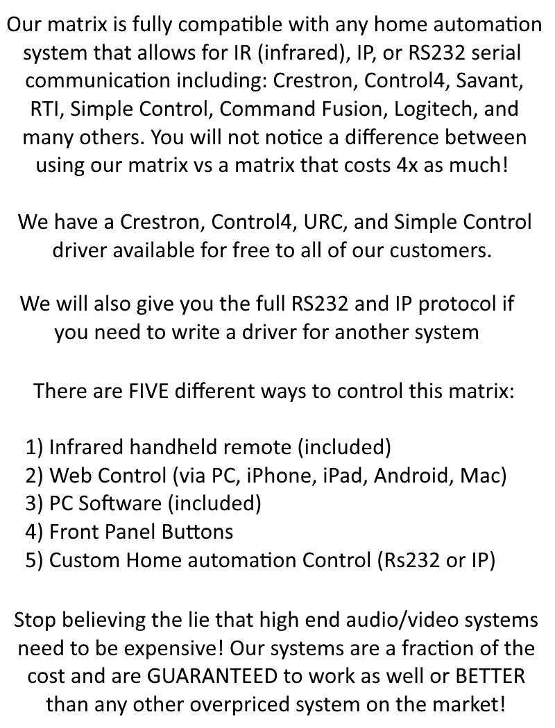 9 input 9 output - 3x3 Video Wall Processor for 9 Monitors - 4K60hz Seamless Switching